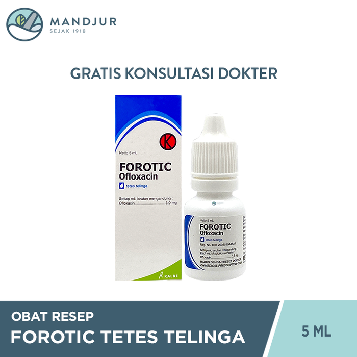 Forotic Tetes Telinga 5 ml