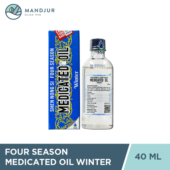 Four Season Medicated Oil Winter 40 ML