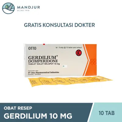 Gerdilium 10 Mg 10 Kaplet