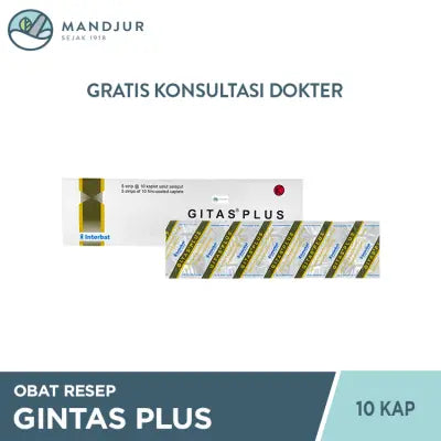 Gitas Plus 10 Kaplet