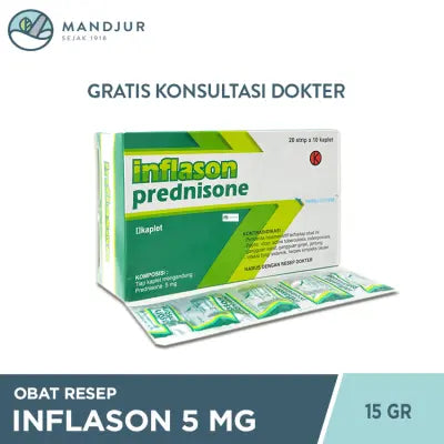 Inflason 5 mg 10 Tablet