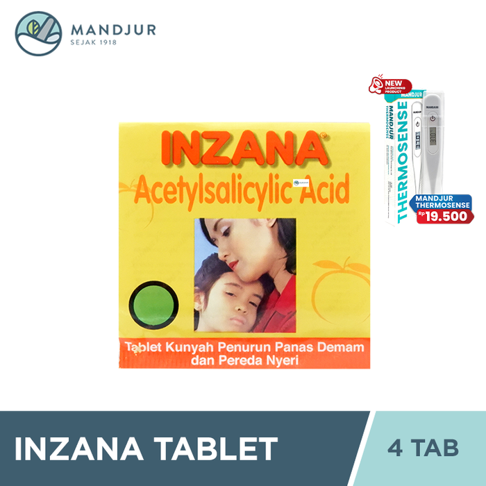 Inzana Strip 4 Tablet Kunyah