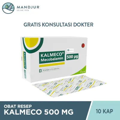 Kalmeco 500 Mcg 10 Kapsul