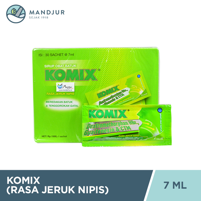 Komix (Rasa Jeruk Nipis) - Sachet