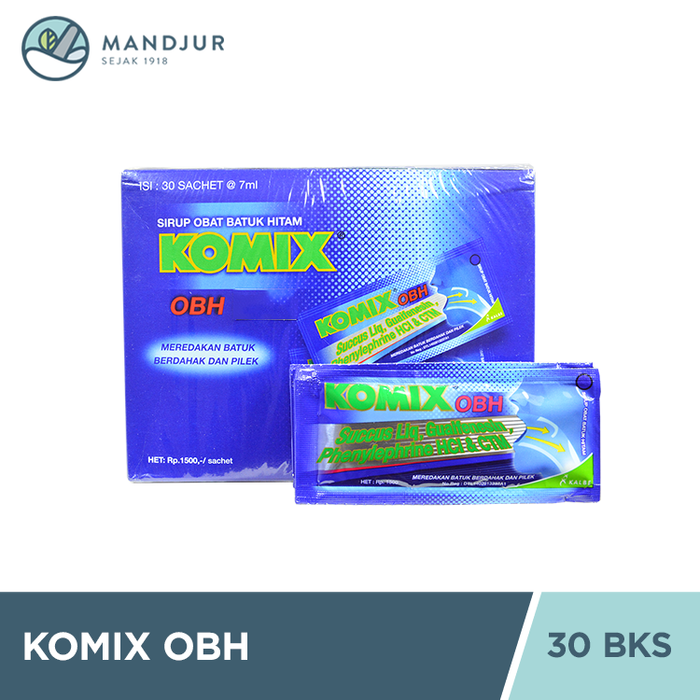 Komix OBH Dus Isi 30 sachet