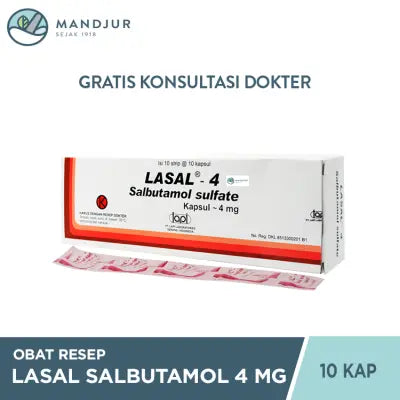 Lasal 4 Mg 10 Kapsul