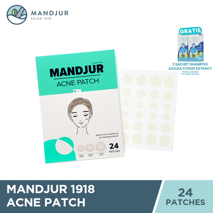 Mandjur Acne Patch Isi 24 Patches