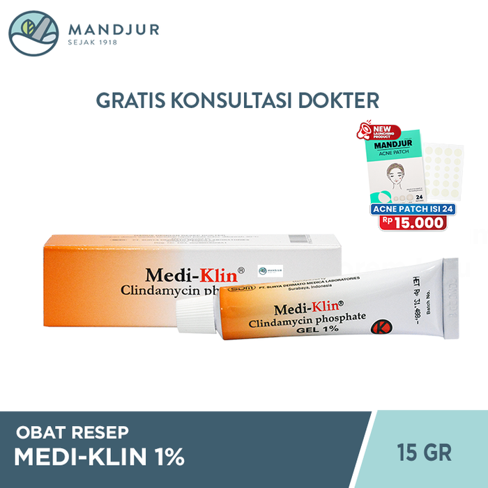 Medi-Klin Gel 15 Gram