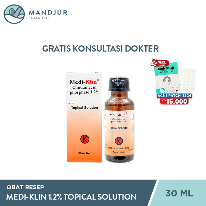 Medi-Klin 1.2% Solution 30 mL