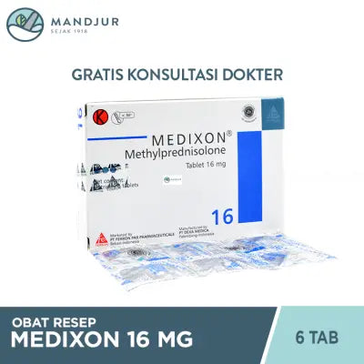 Medixon 16 Mg 6 Tablet