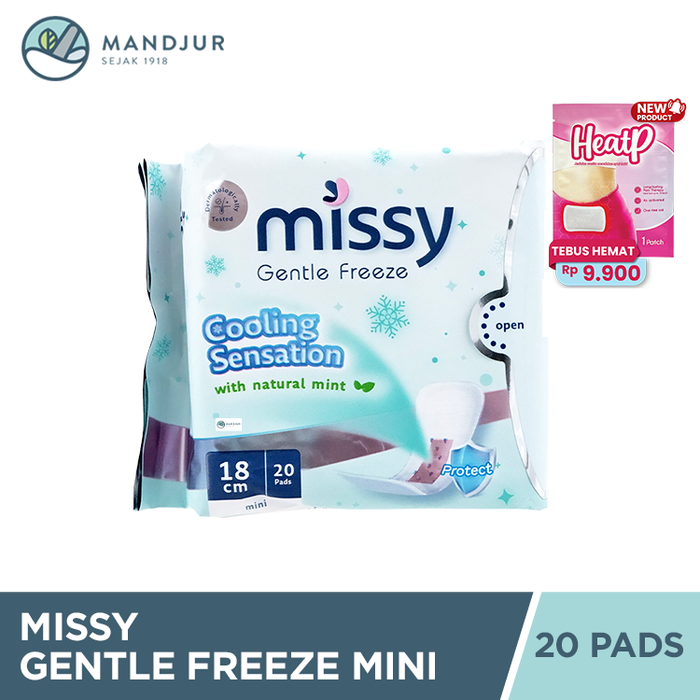 Missy Gentle Freeze Mini 18 cm 20 Pads