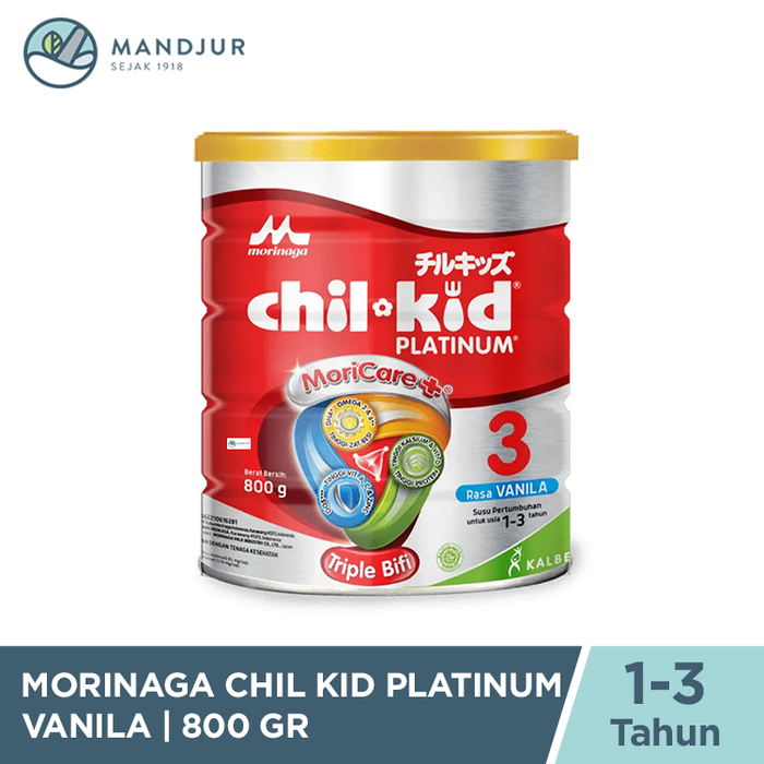 Morinaga Chil Kid Platinum Vanila 800 Gr