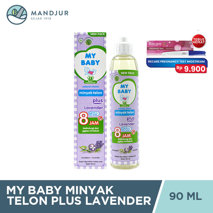 My Baby Minyak Telon Plus Lavender 90 Ml