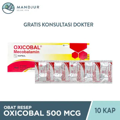 Oxicobal 500 mcg 10 Kapsul