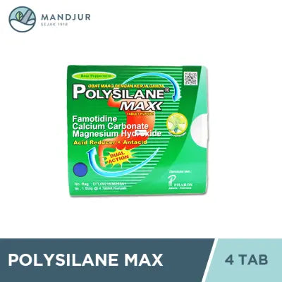 Polysilane Max Peppermint Tablet