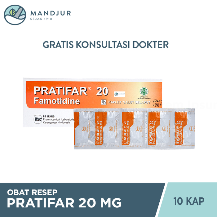 Pratifar 20 mg 10 Kaplet