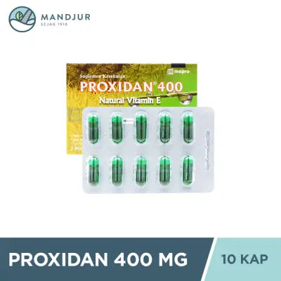 Proxidan 400 Mg 10 Kapsul