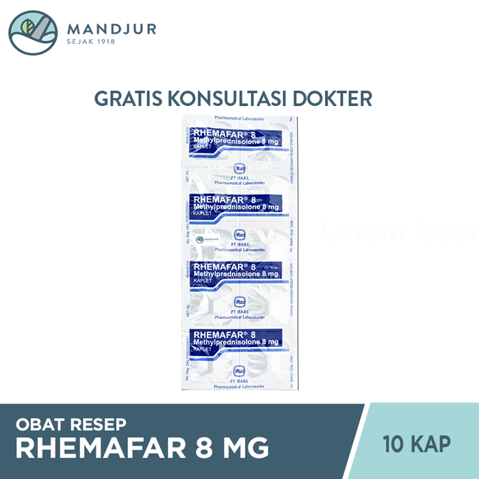 Rhemafar 8 Mg 10 Kaplet