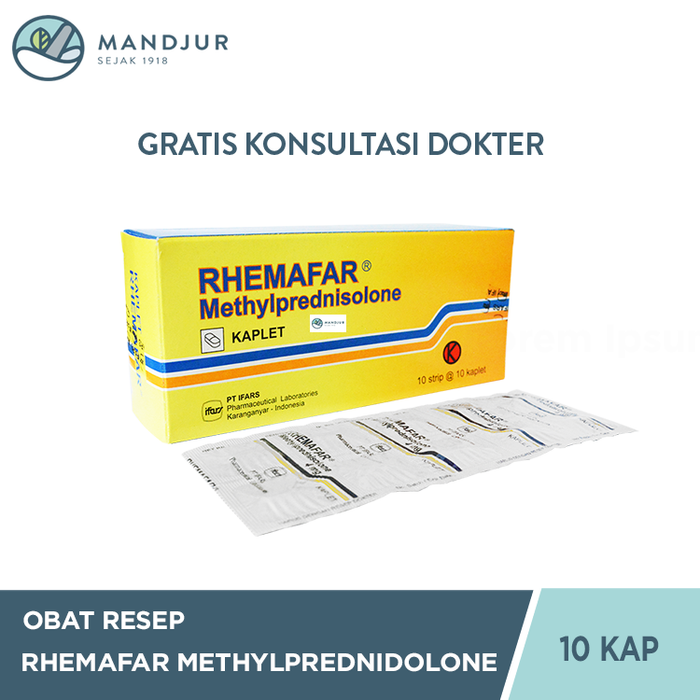 Rhemafar 4 Mg Strip 10 Kaplet