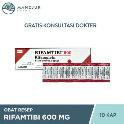 Rifamtibi 600 Mg 10 Kaplet