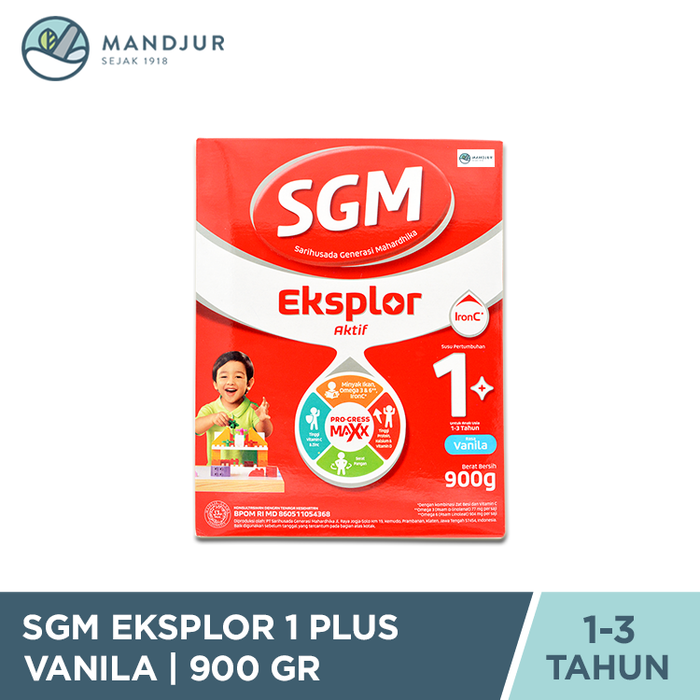 SGM Eksplor 1 Plus Vanila 900 Gram