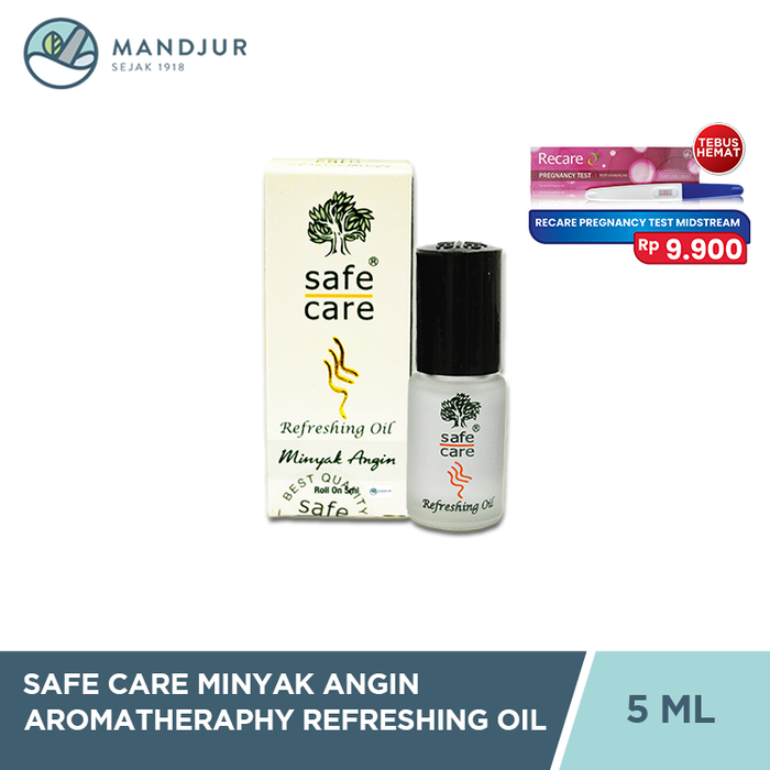 Safe Care Minyak Angin Aromatherapy Refreshing Oil 5 ML