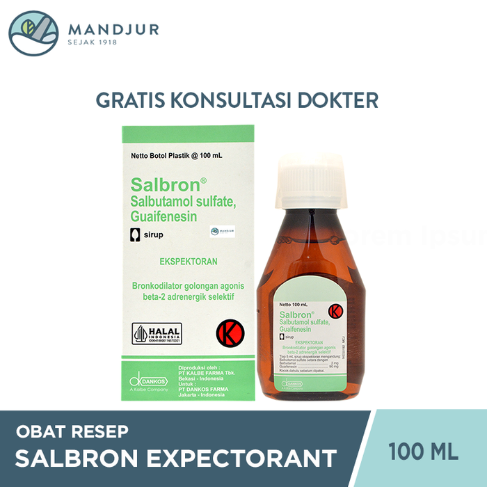 Salbron Expectorant 100 ml