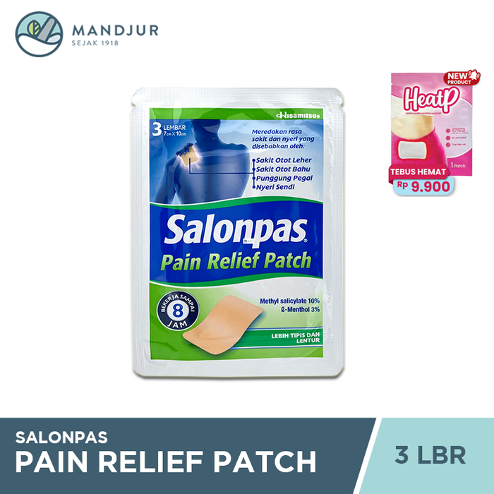 Salonpas Pain Relief Patch 3 Lembar