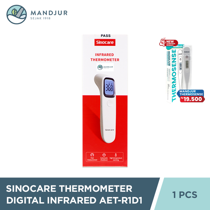 Sinocare Thermometer Digital Infrared AET-R1D1