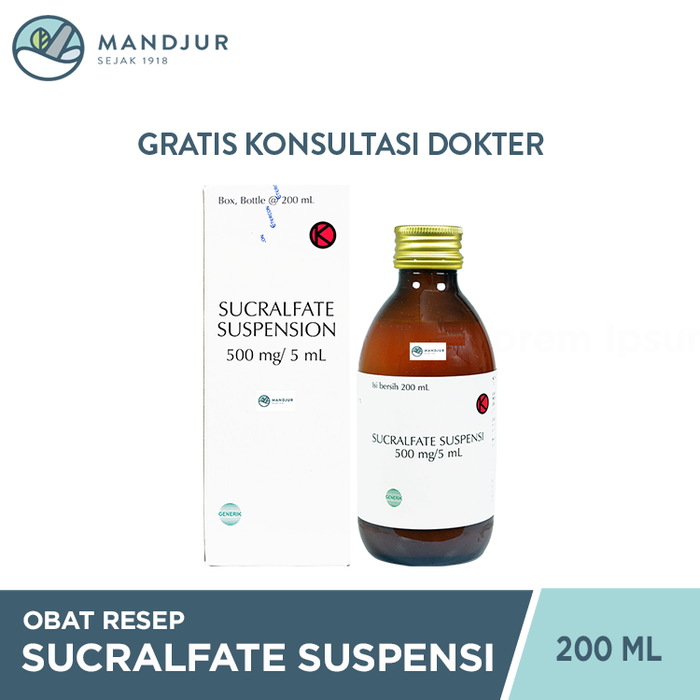 Sucralfate Suspensi 200 ML