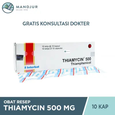 Thiamycin 500 Mg 10 Kapsul