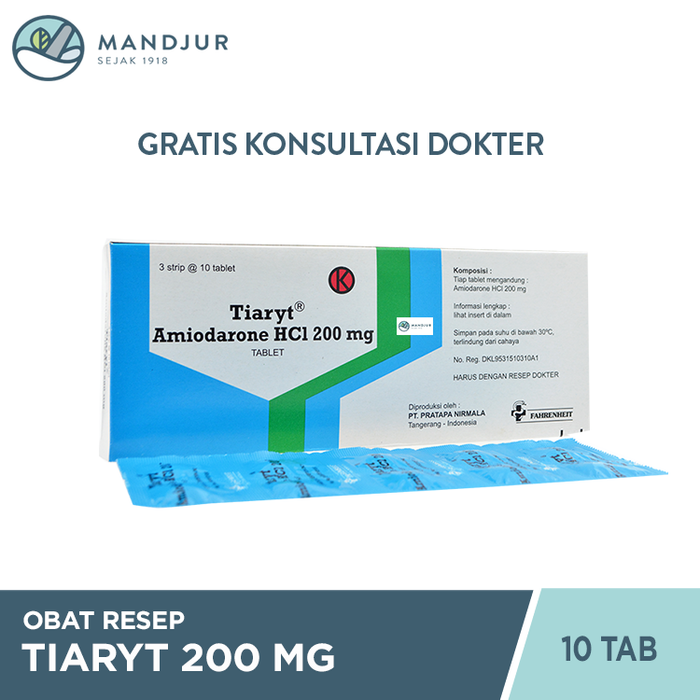 Tiaryt 200 mg 10 Tablet