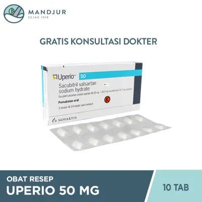 Uperio 50 Mg 14 Tablet