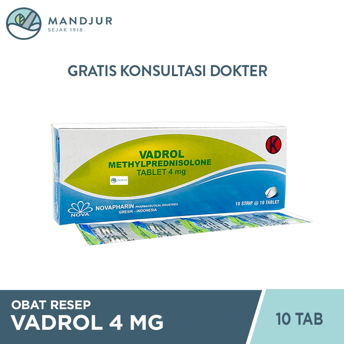 Vadrol 4 mg 10 Tablet