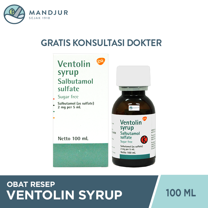 Ventolin Sirup 100 ML