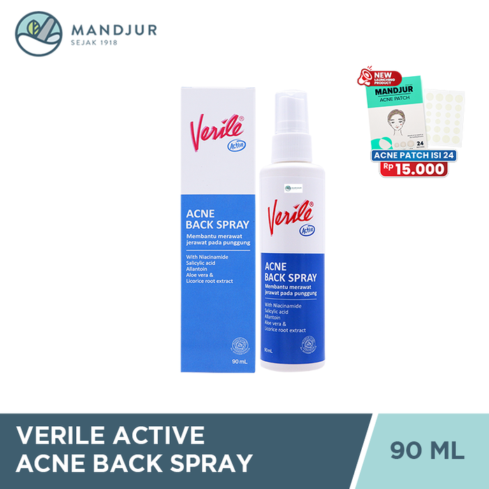 Verile Acne Back Spray 90 mL