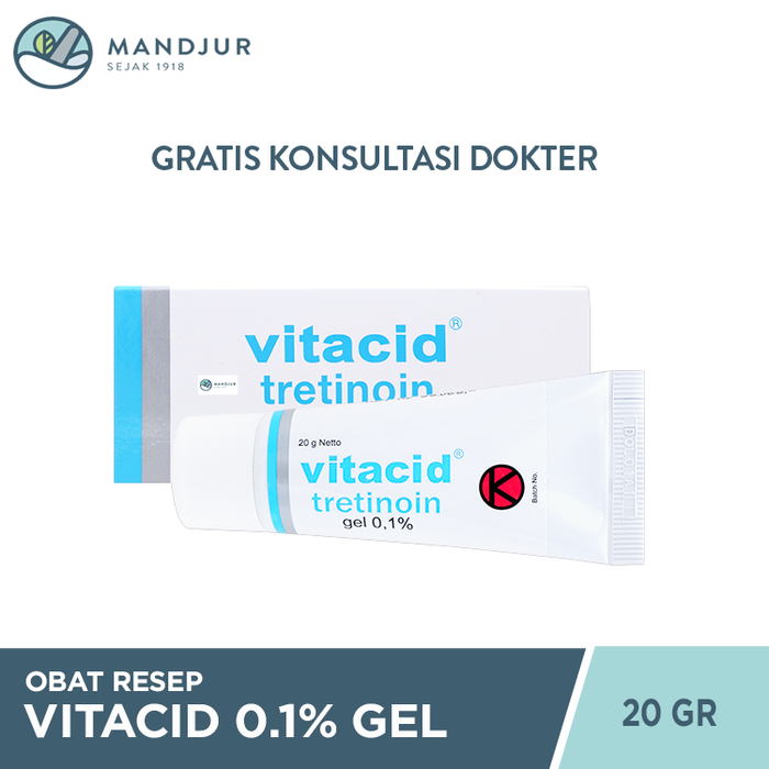 Vitacid 0.1% Gel 20 g