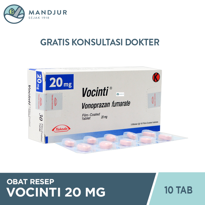 Vocinti 20 Mg 10 Tablet