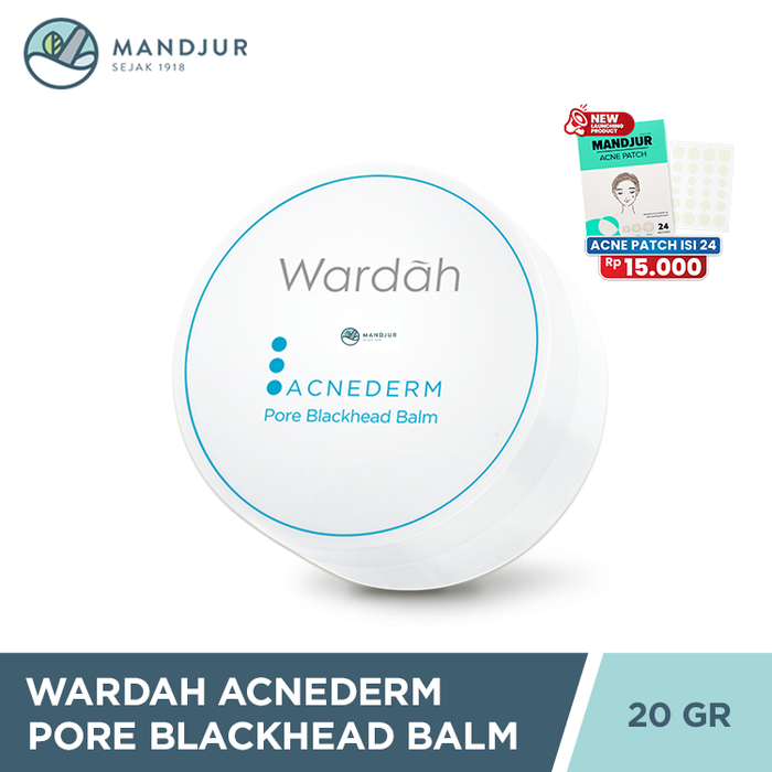 Wardah Acnederm Pore Blackhead Balm 20 Gr