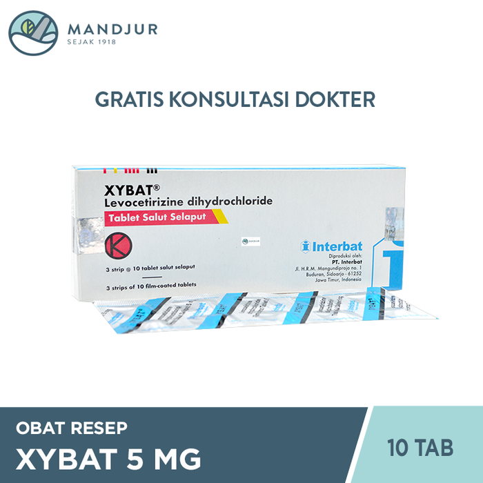 Xybat 5 mg 10 Tablet