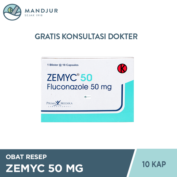 Zemyc 50 mg 10 Kapsul