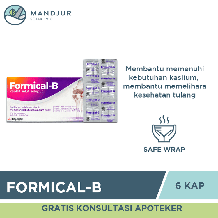 Formical-B 6 Kaplet — Apotek Mandjur