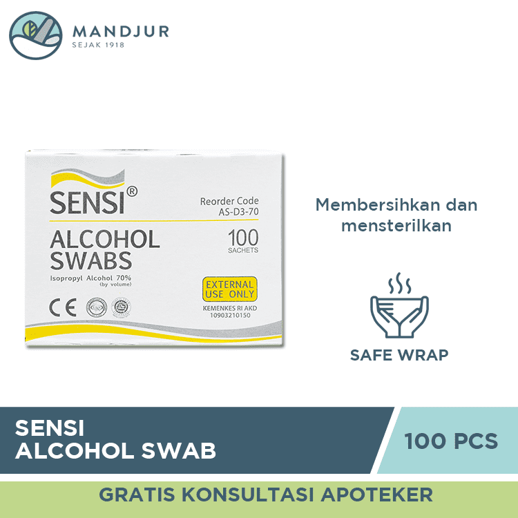 Sensi alcohol deals swab