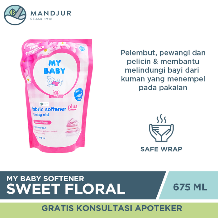 My Baby Softener Sweet Floral Refill 675 mL