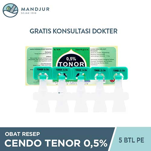 Cendo Tonor 0.5% Minidose 0.6 ml