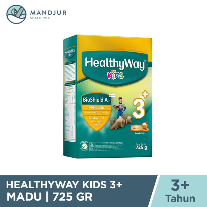 HealthyWay Kids 3+ Madu 725 Gr