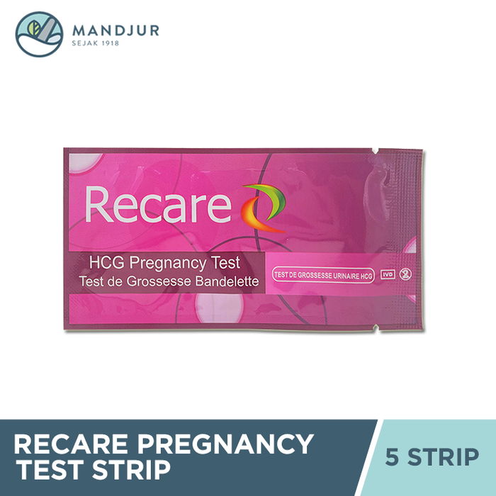 Recare Pregnancy Test Strip Bundling 5 Pcs