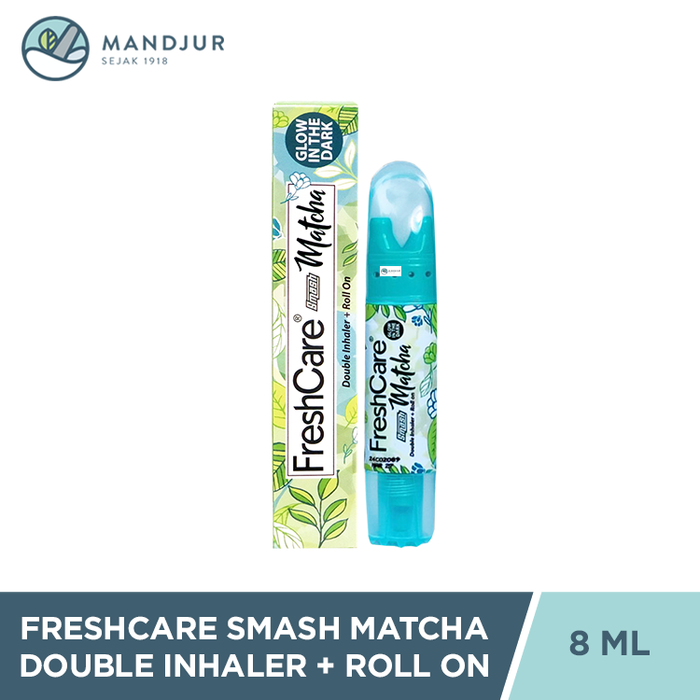 Freshcare Smash Matcha Double Inhaler + Roll On