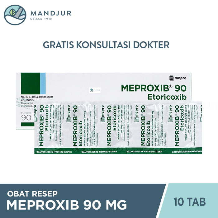 Meproxib 90 mg 10 Tablet