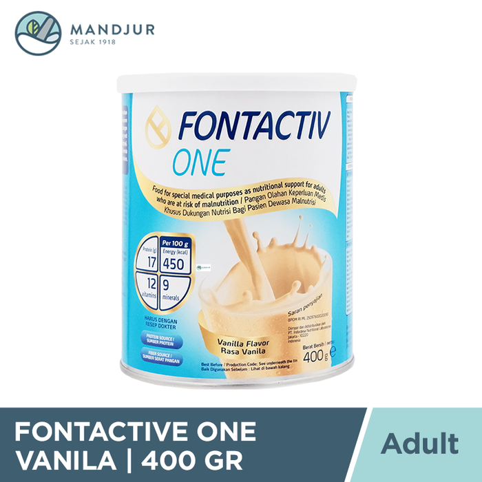 FontActiv One Rasa Vanila 400 Gr